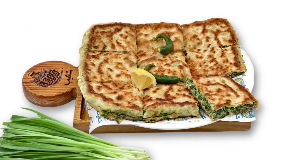 مطبق خضار مع التونة Vegetable Mutabbaq with Tuna